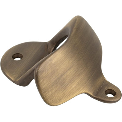 Cast Brass Classic Bottle Opener Wall Mounted | Vintage Bar Accessories For The Home Or Restaurant