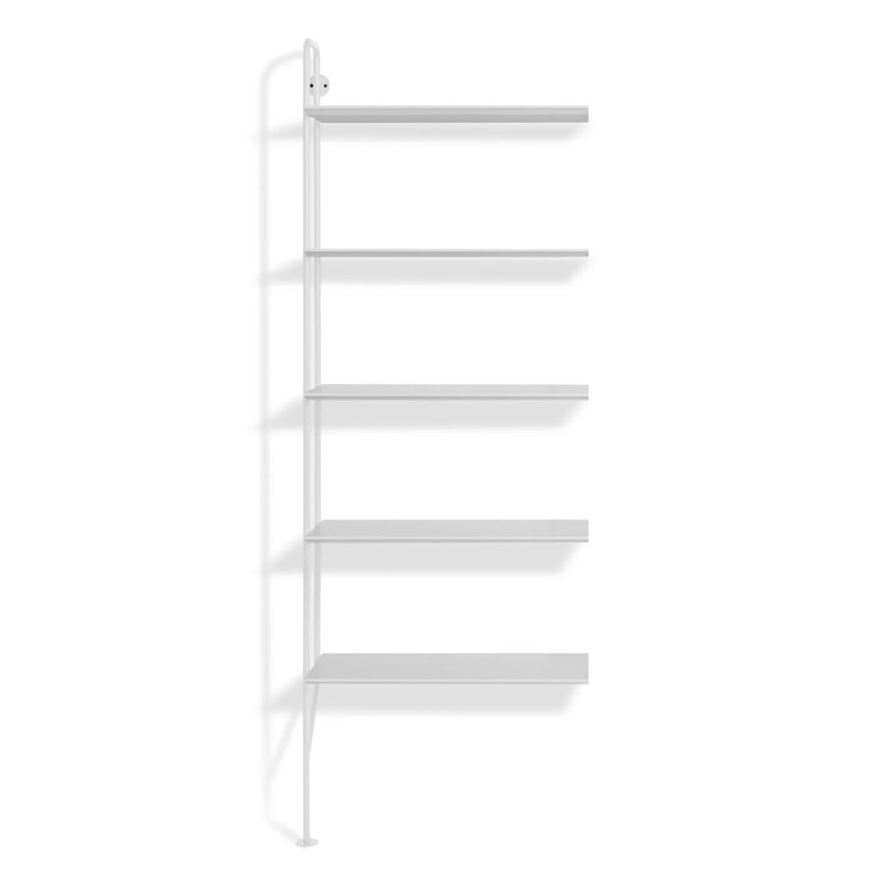 Hitch Bookcase Add-on Kit, Black/Natural