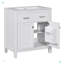Meuble-lavabo 30 po avec lavabo en céramique-100166261