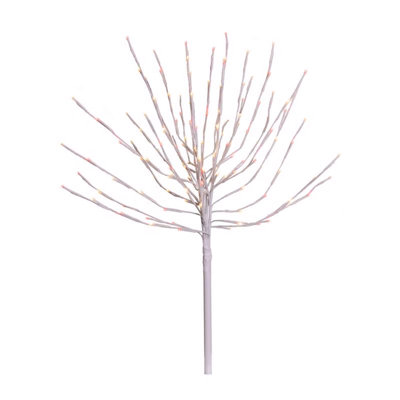 Décoration de sentier lumineux DEL rouge / blanc 32 po