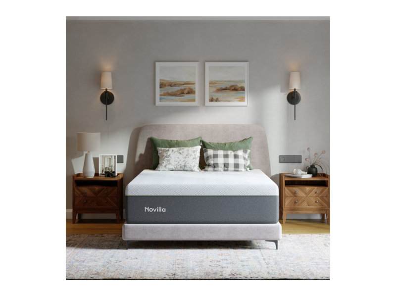 10/12/14"Gel Memory Foam Mattress, King, 16"