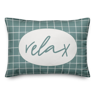  Housse de coussin rectangulaire et insert Relax