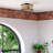 Jedidiah Rattan Semi Flush Mount