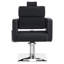 Fauteuil de coiffeur hydraulique pivotant en similicuir de 25 po Nave-1923664602