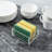 Kitchen Countertop Acrylic Sponge Holder Rack