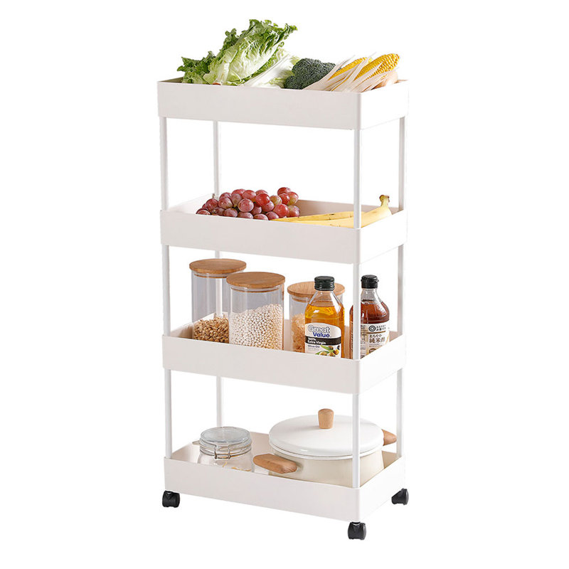 35.4'' H x 8.7'' W Cart, White