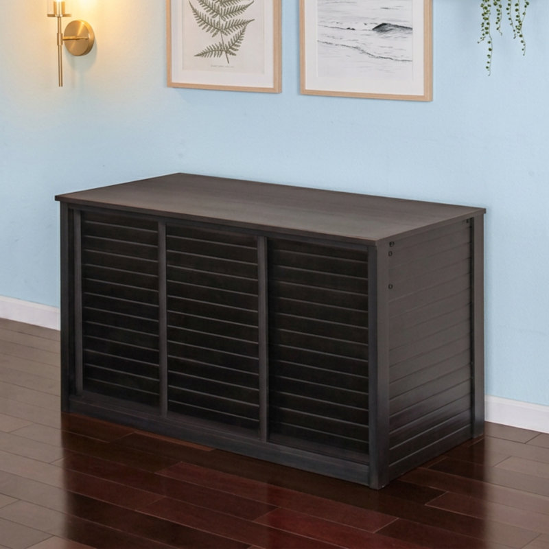 Armoire de rangement noire ECOFLEX 48 po Versa, Noir, noir, noir, noir