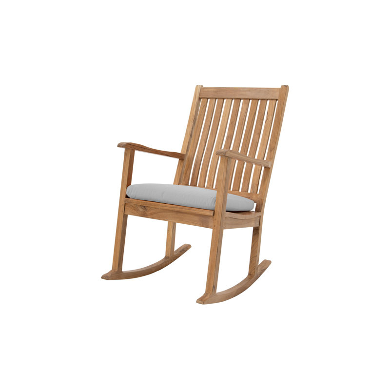 Huntington Solid Wood Rocking Chair, Natural