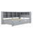 Daybed With Trundle, Shelf And USB Charging Ports-1372601634-1343427832