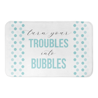 Tapis de bain Trouble Bubbles