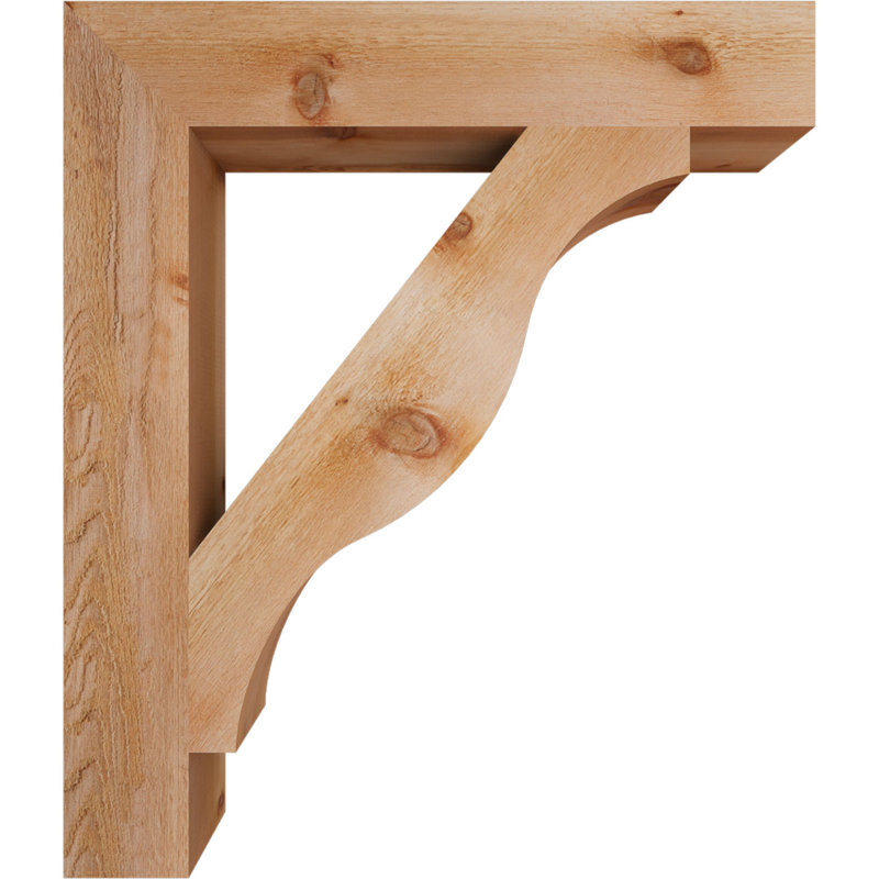 Support pour scie brute Funston Block, Cèdre rouge, H 42 po x l 6 po x P 36 po