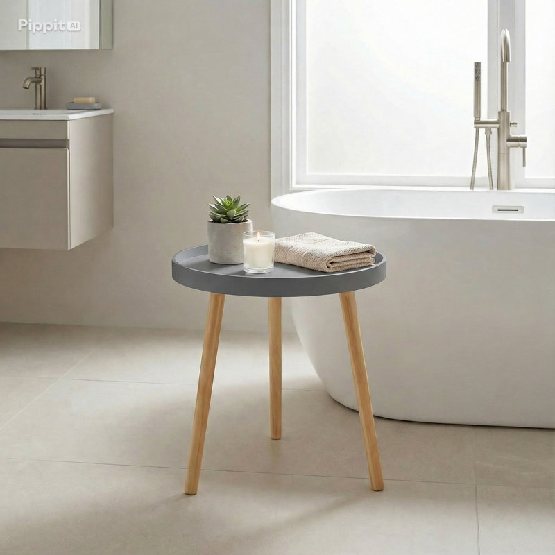 Davina Side Table, Grey