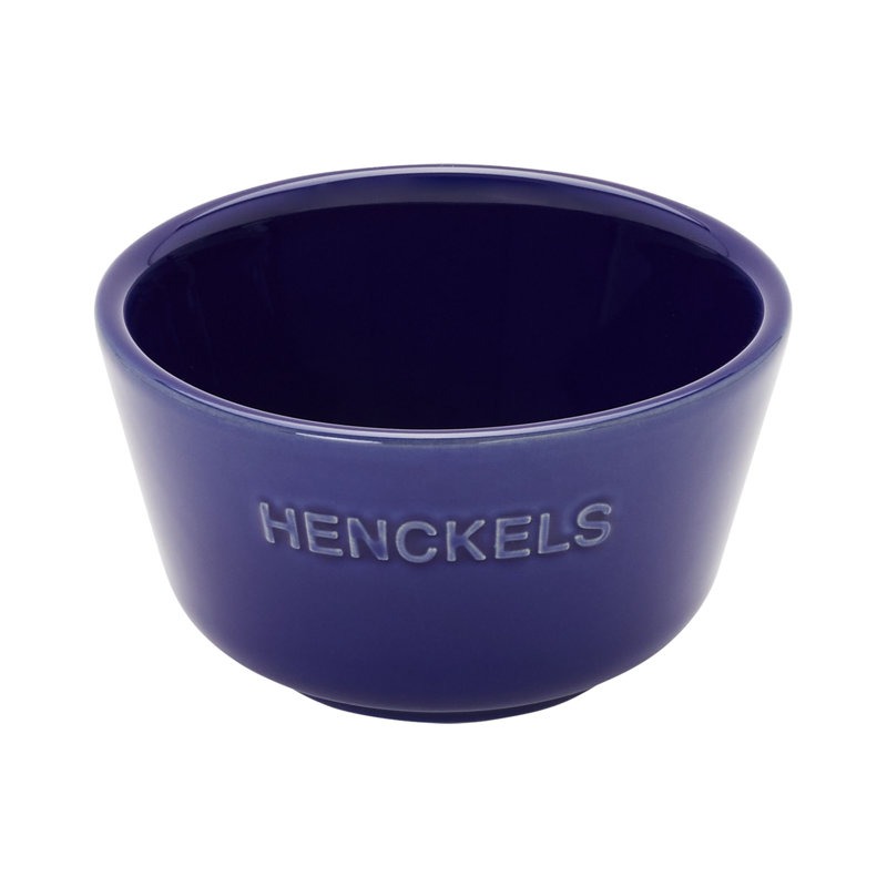 Ceramic 6 Piece Round Bakeware Set, Dark Blue