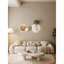 Murale de lampe horizontale en fer-579558114