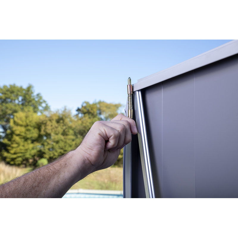 Spacemaker 5.66 ft. W x 3.25 ft. D Metal Storage Shed