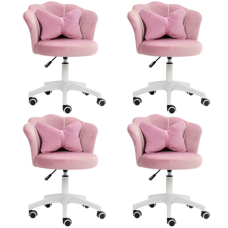 Chaise d'appoint Jeffry, Rose