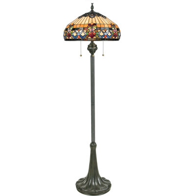 Diminic 62'' Bronze Traditional Floor Lamp