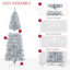 Arbre de Noël argenté argenté-1237234564