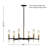 Anston 6-Light 26” Wide Chandelier Light with Clear Glass