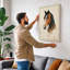Chestnut Study Japandi 1 Piece Wrapped Canvas Wall Art-1770313442-1770313447