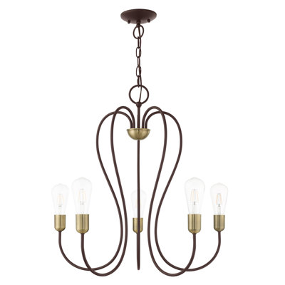 Rocha Steel Dimmable Classic / Traditional Chandelier