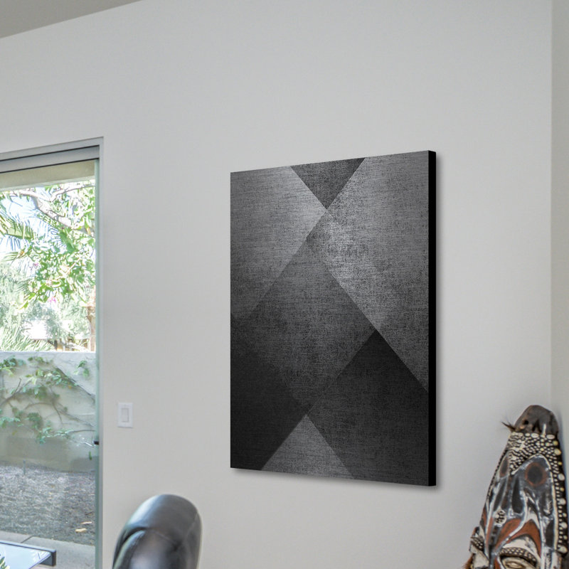 «Hardly Visible», reproduction sur métal, H 45 po x l 30 po x P 1,5 po