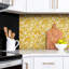 Jefcoat 50 x 100 cm PVC Tile in Yellow