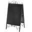 Free Standing Metal A-Frame Chalkboard