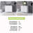 36'' Single Bathroom Vanity with Ceramic Top-1636001707