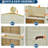 Stackable Storage Bins, Plastic Bins for Storage with Lids, Plastic Storages Drawers with Magnetic Doors & Wheels, Foldable Collapsible Closet Organizers for Home, Dorm, Office-1818746710