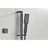 Matte Black 6 Body Sprays And Hand Shower Wall Mounted System Configuration,