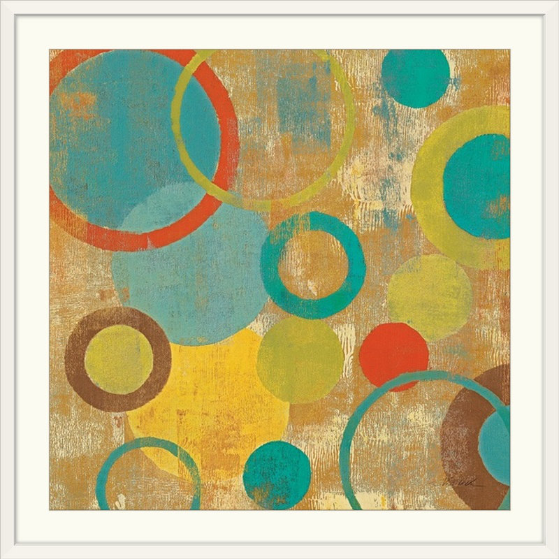 « kaléidoscope ii » par silvia vassileva,, impression, H 35 po x l 35 po x P 1,5 po, Toile