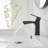 Waterfall Bathroom Faucet With Drain Assembly Single Hole Bathroom Sink Faucets Brass Single Handle Bathroom Basin Taps-103484856