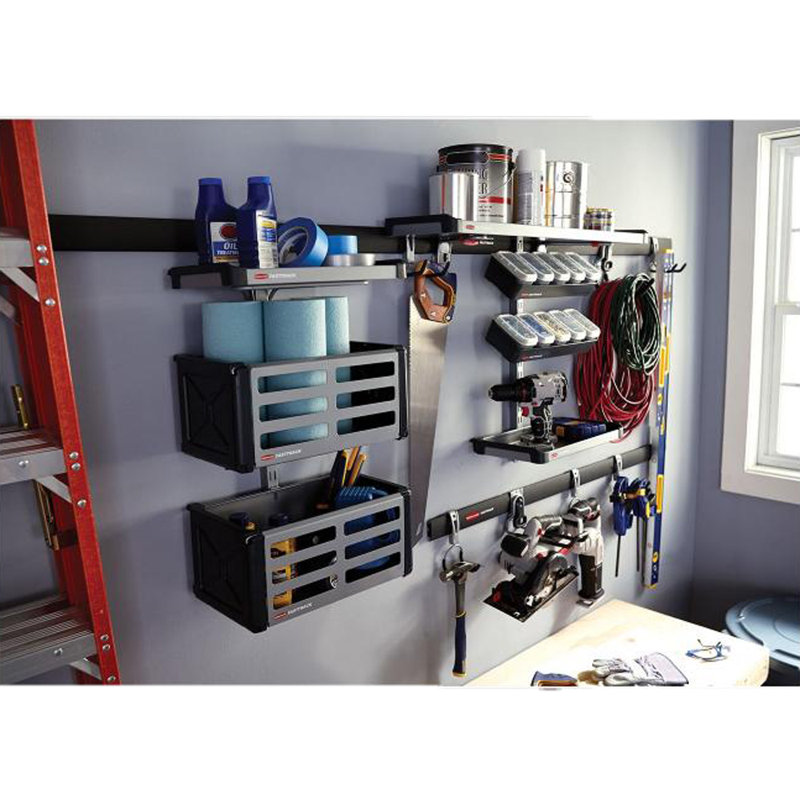 Rail de rangement mural en acier 48 po Rubbermaid
