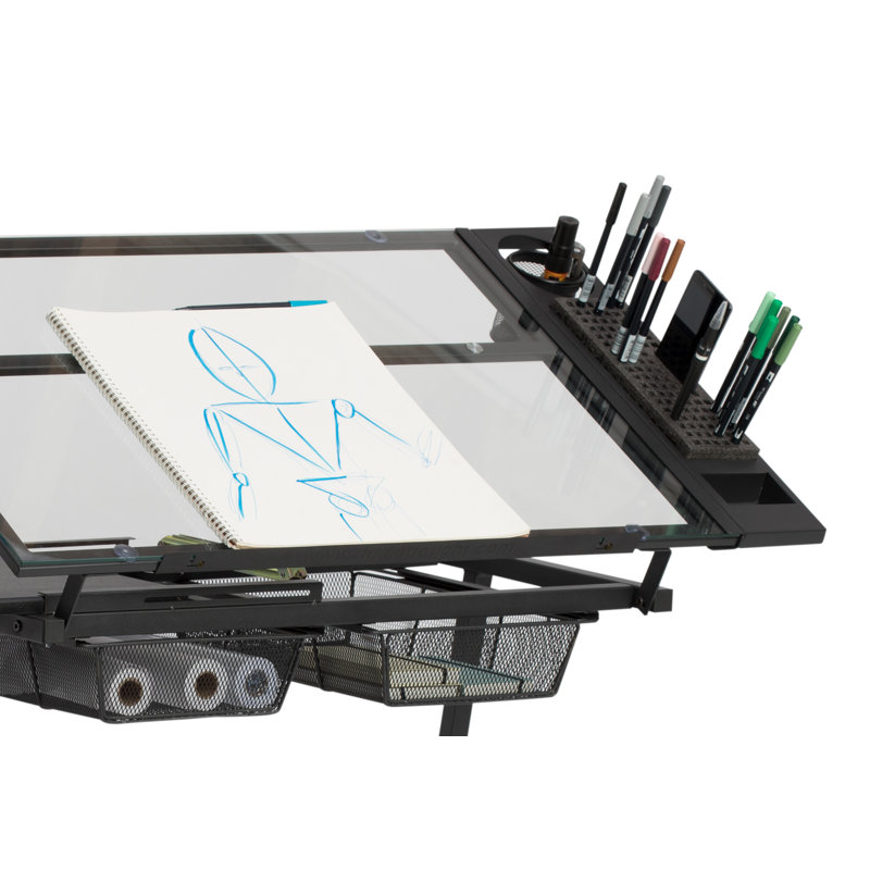 Cray Metal Desk Organizer
