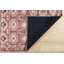 Tapis turc tissé à la machine lavable à la machine en rouge / rosé / beige-2033518169
