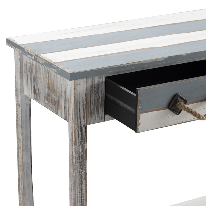 Swiftsure 42.5'' Solid Wood Top Console Table