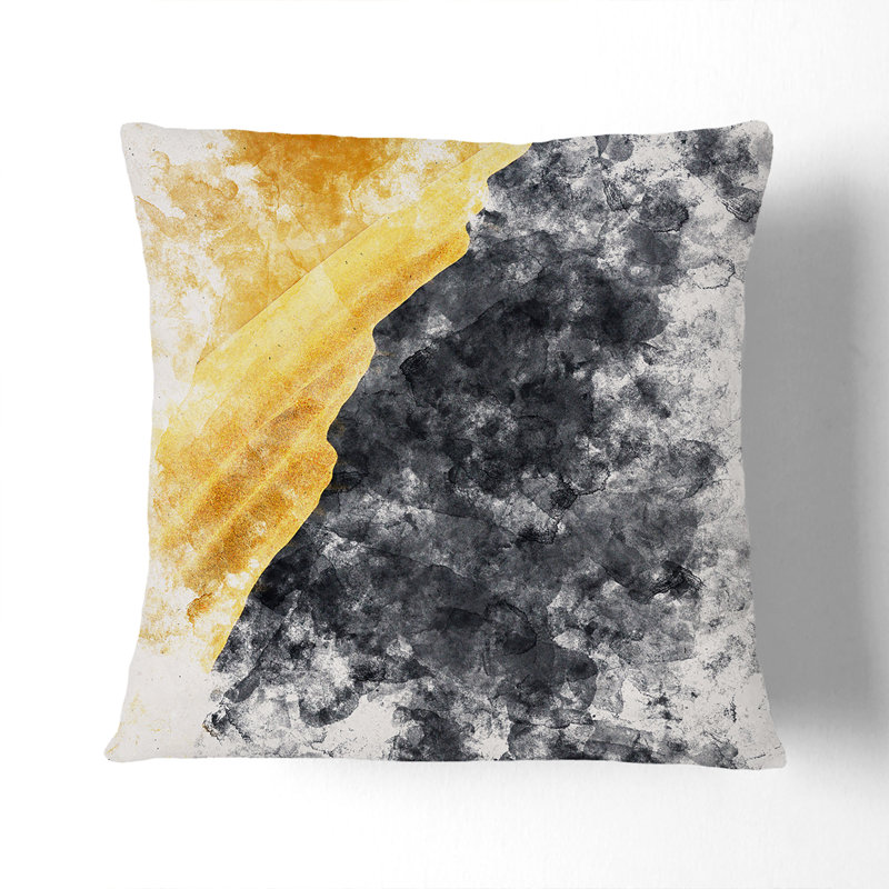 Square Cushion, 40cm H x 40cm W x 15cm D, White