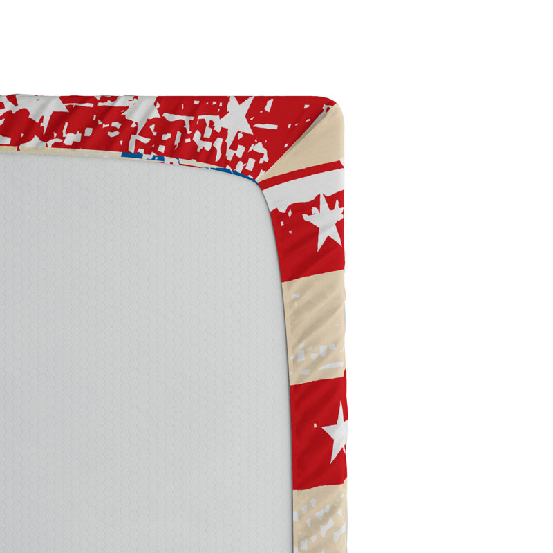 Microfiber Striped Fitted Sheet, Full Fitted Sheet