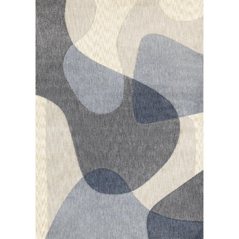 Tapis crème et gris Solum, Rectangle 7 pi 10 po x 10 pi 6 po