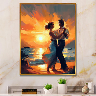 " Colorful Bolero Couple Dancing V "