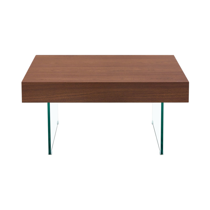 Square Coffee Table With Glass Legs