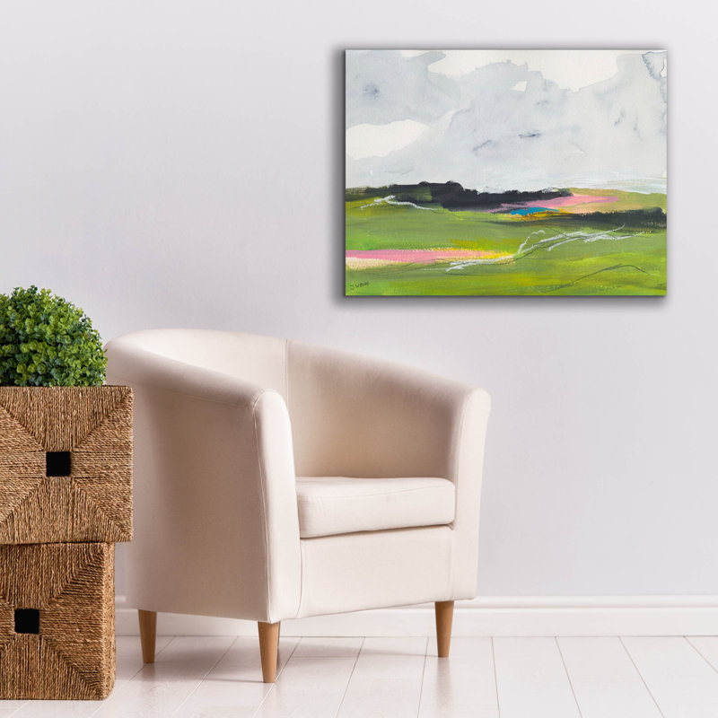 «Waiting For Spring 1» par Jan Weiss, art mural sur toile, 16 po x 12 po, H 26 po x l 34 po x P 1,5 po