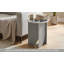 Table de bout Modern Modern - Table d'appoint en bois pour le salon, la chambre à coucher ou le bureau, table de chevet compacte pour petits espaces - Gris-445641530