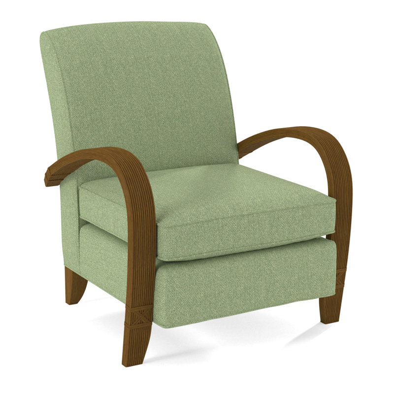 Vero Armchair, Havana, Beige Performance Fabric; 0851-73