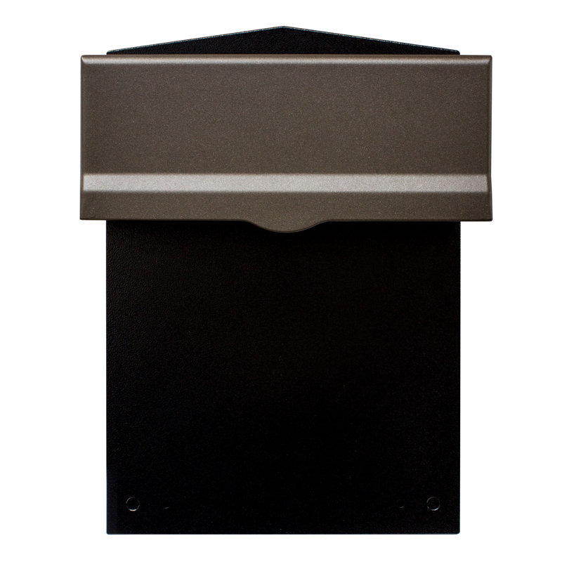 Liberty Aluminum Wall Mounted Mailbox, Bronze