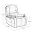 Fauteuil inclinable électrique en cuir Coleen-947809622