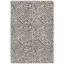 Chenille en coton beige à motif géométrique antidérapant kilim-2137122380