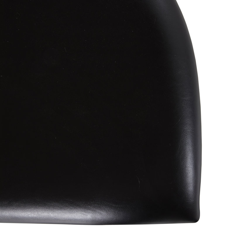 Matthew Wing Back Side Chair in Black