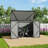 6 ft. W X 4 ft. D Metal Garbage Shed